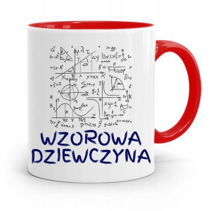 Kubek Czerwony Dla Dziewczyny Wzorowa Dziewczyna