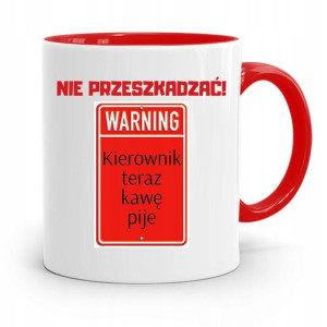Kubek Czerwony Dla Kierownika Nie Przeszkadzać