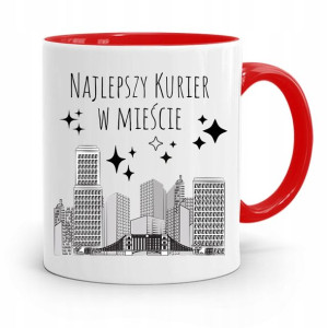 Kubek Czerwony Dla Kuriera Najlepszy W Mieście