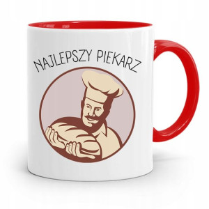 Kubek Czerwony Dla Piekarza Najlepszy Piekarz