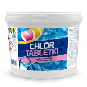 Chemia Basenowa Chlor Gamix Long Maxi Tabs E59 25 x 200 g