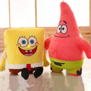 Spongebob Kanciastoporty Maskotka Gąbka 35 Cm Miś