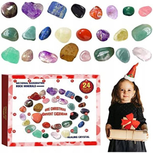 KALENDARZ ADWENTOWY minerały, klejnoty i kamienie