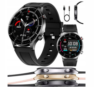 Smartwatch Zegarek Slim Polskie Menu Elegancki Hit
