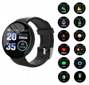 Zegarek Smartband Krokomierz Pulsometr Smartwatch