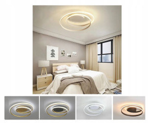 Nowoczesne żyrandole LED lampa do salonu 60cm