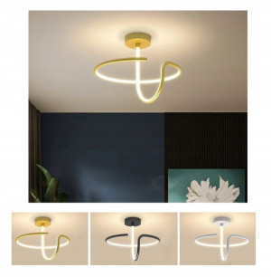 Nowoczesny luksusowy żyrandol lampa sufitowa OKRĄG