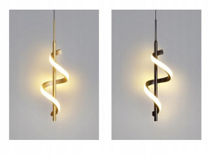 Nowoczesny wiszący scienny żyrandol lampa 190cm