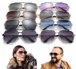 Okulary przeciwsłoneczne UV400 męskie damskie