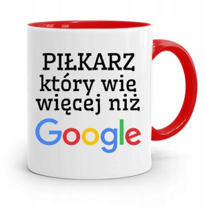 Kubek Czerwony Dla Piłkarza Który Wie Więcej