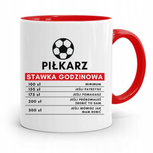 Kubek Czerwony Dla Piłkarza Stawka Godzinowa
