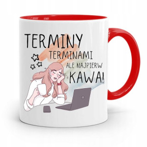 Kubek Czerwony Dla Sekretarki Terminy Terminami