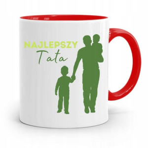 Kubek Czerwony Dla Taty Ojca Najlepszy Tata