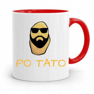 Kubek Czerwony Dla Taty Ojca Po Tato Prezent