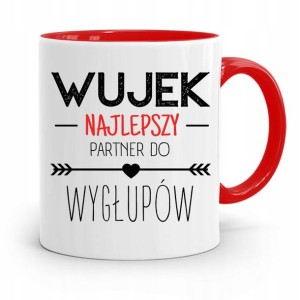 Kubek Czerwony Dla Wujka Najlepszy Do Wygłupów