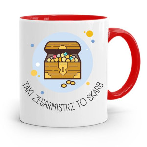 Kubek Czerwony Dla Zegarmistrza Taki To Skarb