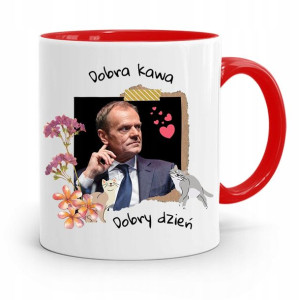 Kubek Czerwony Donald Tusk Po Platforma Prezent