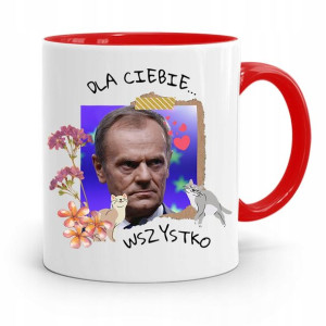 Kubek Czerwony Donald Tusk Po Platforma Prezent