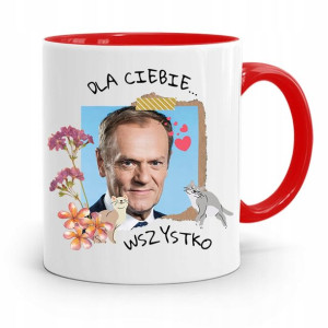 Kubek Czerwony Donald Tusk Po Platforma Prezent