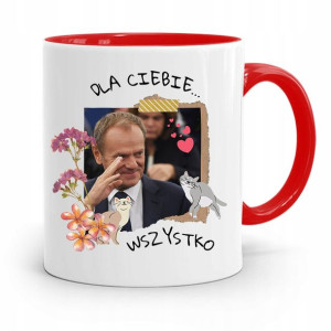 Kubek Czerwony Donald Tusk Po Platforma Prezent