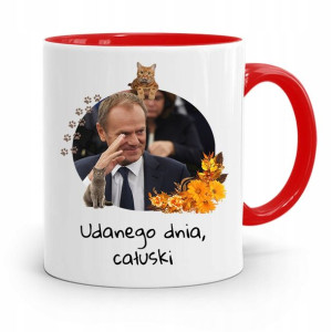 Kubek Czerwony Donald Tusk Po Platforma Prezent