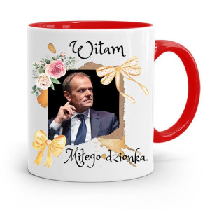 Kubek Czerwony Donald Tusk Po Platforma Prezent