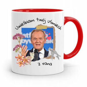 Kubek Czerwony Donald Tusk Po Platforma Prezent
