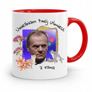Kubek Czerwony Donald Tusk Po Platforma Prezent