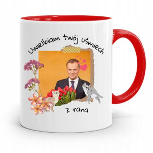 Kubek Czerwony Donald Tusk Po Platforma Prezent