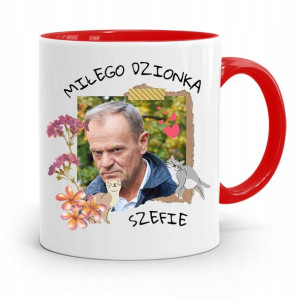 Kubek Czerwony Donald Tusk Po Platforma Prezent