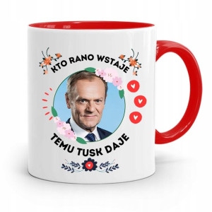 Kubek Czerwony Donald Tusk Po Platforma Prezent