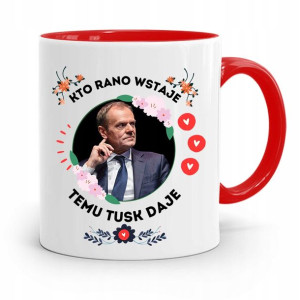 Kubek Czerwony Donald Tusk Po Platforma Prezent
