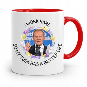 Kubek Czerwony Donald Tusk Po Platforma Prezent