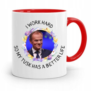 Kubek Czerwony Donald Tusk Po Platforma Prezent