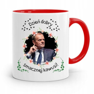 Kubek Czerwony Donald Tusk Po Platforma Prezent