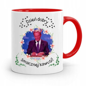 Kubek Czerwony Donald Tusk Po Platforma Prezent