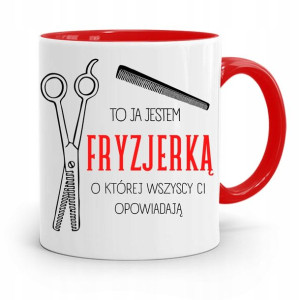 Kubek Czerwony Fryzjerki O Której Wszyscy Mówią