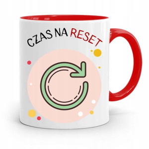 Kubek Czerwony Informatyka Programisty Reset