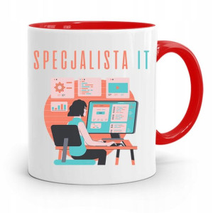 Kubek Czerwony Informatyka Programisty Specjalista