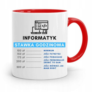 Kubek Czerwony Informatyka Programisty Stawka H