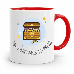 Kubek Czerwony Kierownika Taki Kierownik To Skarb