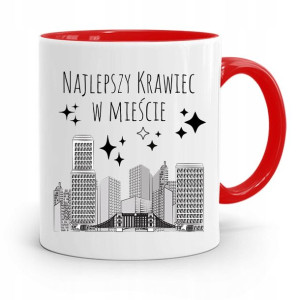 Kubek Czerwony Krawca Krawcowej Najlepszy W