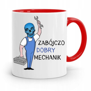 Kubek Czerwony Mechanika Zabójczo Dobry Mechanik