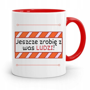 Kubek Czerwony Na Dzień Nauczyciela Zrobię Ludzi