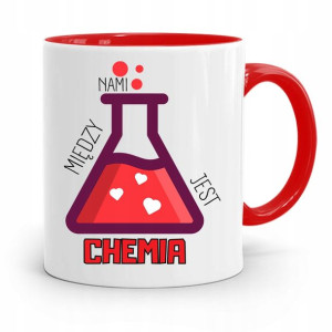 Kubek Czerwony Na Walentynki Między Nami Chemia