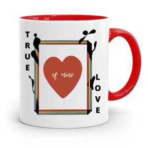 Kubek Czerwony Na Walentynki True Love Of Mine