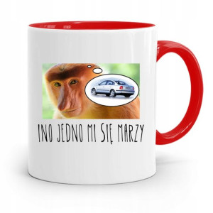 Kubek Czerwony Nosacz Janusz Jedno Mi Sie Marzy
