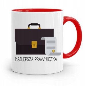 Kubek Czerwony Prawnika Najlepsza Prawniczka