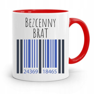 Kubek Czerwony Prezent Dla Brata Bezcenny Brat