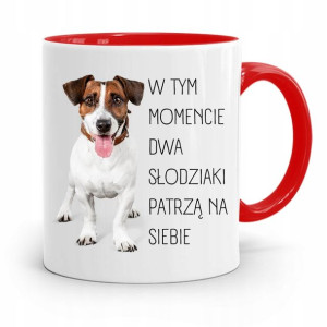 Kubek Czerwony Prezent Dla Chłopaka Dwa Słodziaki